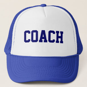 COACH Trucker Hat {Royal Blue}