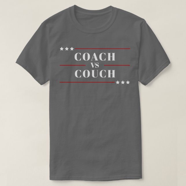 Coach Vs Couch 2024 Election Vice Funny TShirt (Design Front)