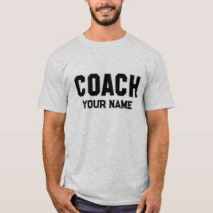Coach Your Name T-Shirt