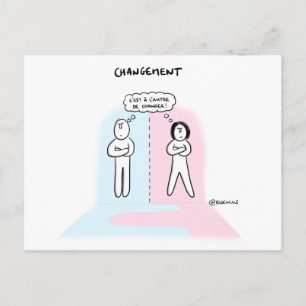 Coaching Card "Change, who will take the first ste