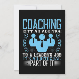 Coaching Isn'T An Addition To A Leader'S Job Save The Date