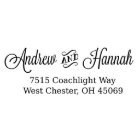 Coachlight Self Inking Return Address Stamp