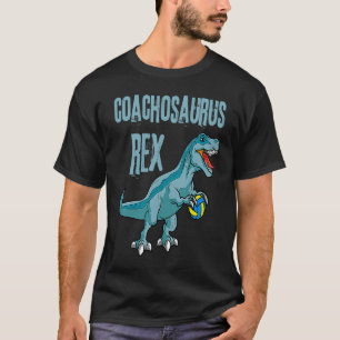 Coachosaurus Rex Volleyball Coach Sports Teacher T-Shirt