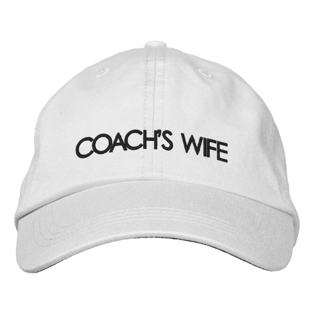 Coach's Wife Hat - Women's Cap (Front)