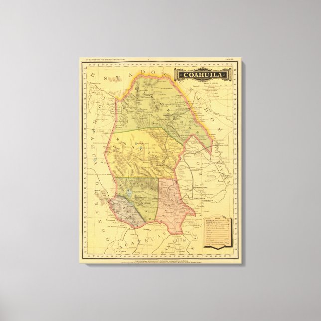 Coahuila Canvas Print (Front)
