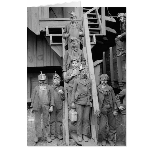 Coal Breaker Boys, 1900 (Front)