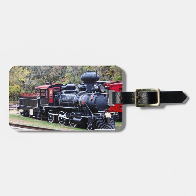 Coal Engine Train Luggage Tag (Front Horizontal)