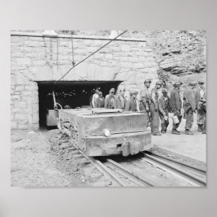 Coal Mine Wyoming County, West Virginia 1940 Poster