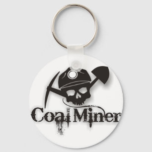 coal miner keychain