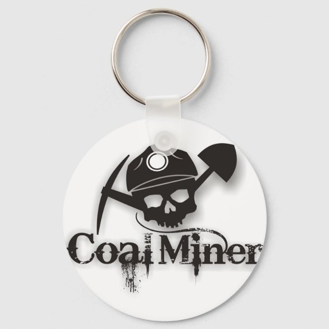 coal miner keychain (Front)