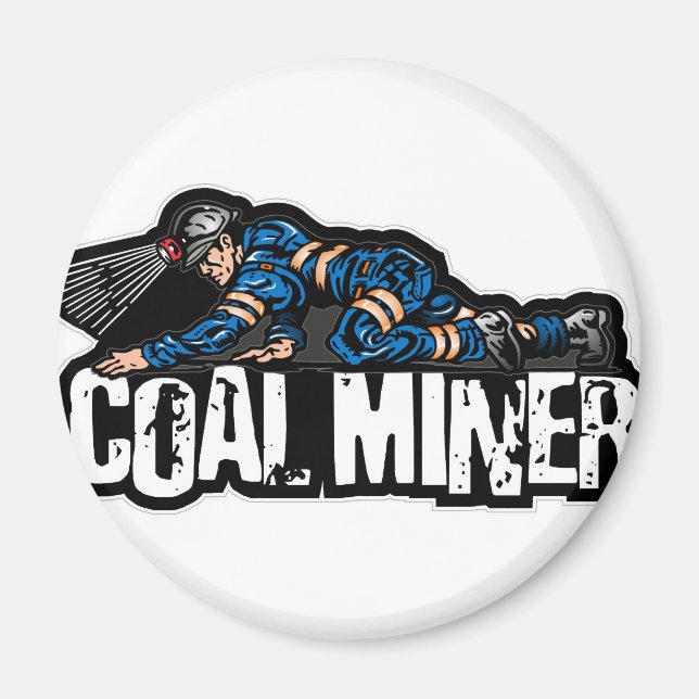 COAL MINER MAGNET (Front)