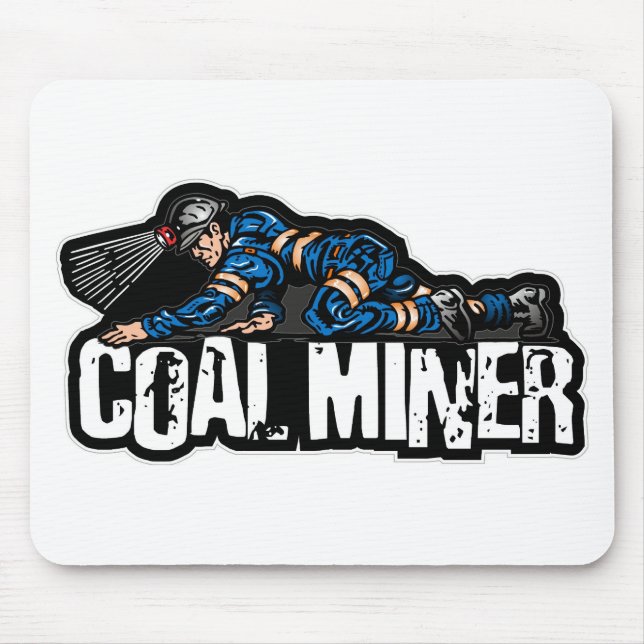 COAL MINER MOUSE PAD (Front)
