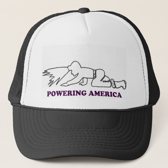 COAL MINER POWERING AMERICA HAT (Front)