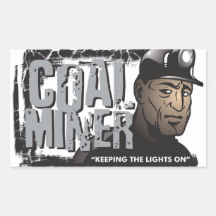 COAL MINER STICKER