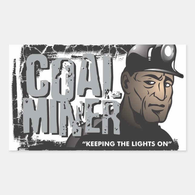 COAL MINER STICKER (Front)