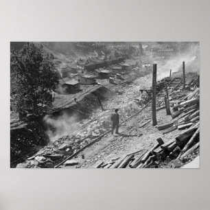 Coal Miner Town: 1935 Poster