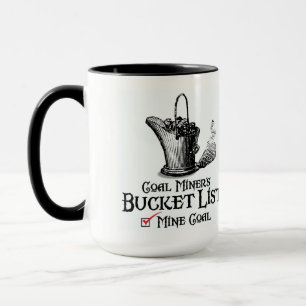 COAL MINER'S BUCKET LIST MUG