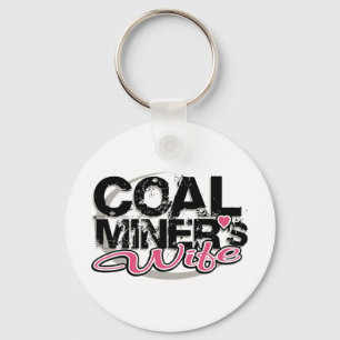 coal miner's wife keychain