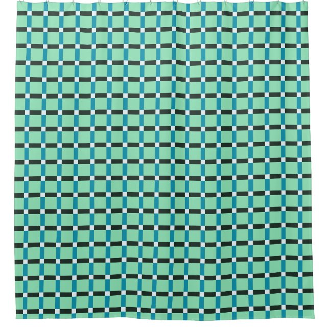 Coal White Teal Green Blue Aqua Turquoise (Front)