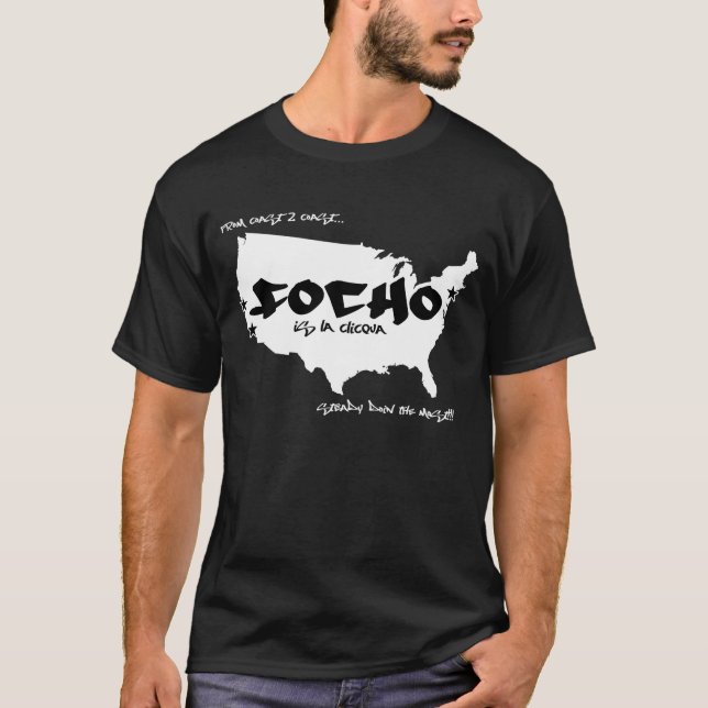 Coast 2 Coast - black shirt (Front)