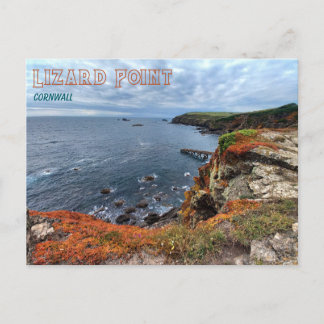 Coast at Lizard Point (Cornwall) Postcard
