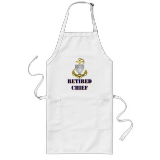 Coast Guard Chief Retired Long Apron