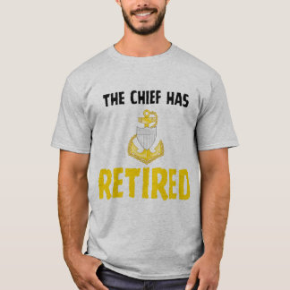 Coast Guard Chief Retired T-Shirt
