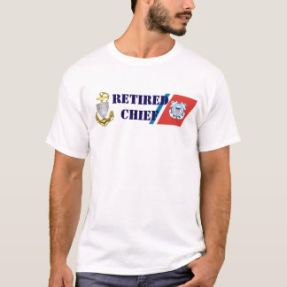 Coast Guard Chief Retired T-Shirt