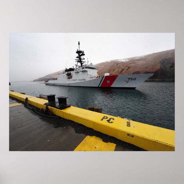 Coast Guard Cutter Bertholf Poster (Front)