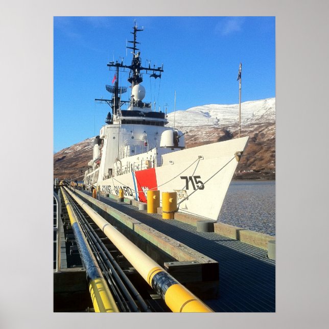 Coast Guard Cutter Hamilton Poster (Front)