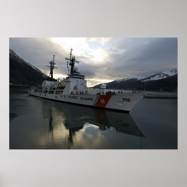 Coast Guard Cutter Hamilton Poster (Front)