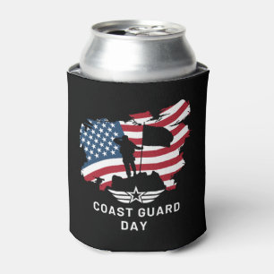 Coast guard day army can cooler