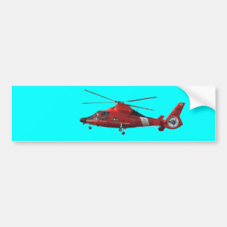 COAST GUARD HELICOPTER BUMPER STICKER
