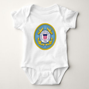 COAST GUARD INSIGNIA BABY BODYSUIT
