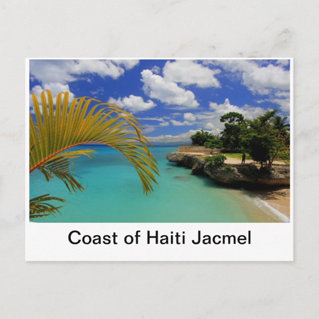 Coast of Haiti Postcard (Front)