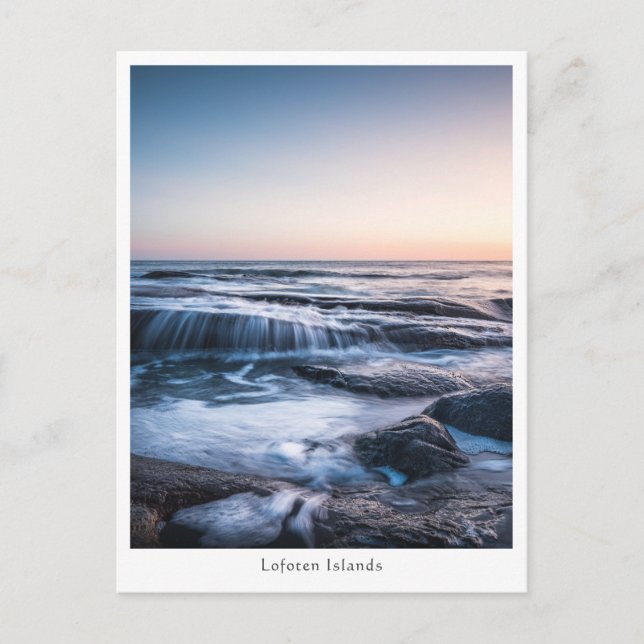 Coast of Lofoten Norway Postcard (Front)