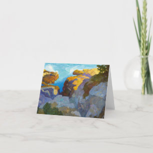 Coast of Maine by Newell Convers Wyeth Thank You Card