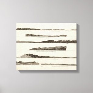 Coast of North West America 4 Canvas Print