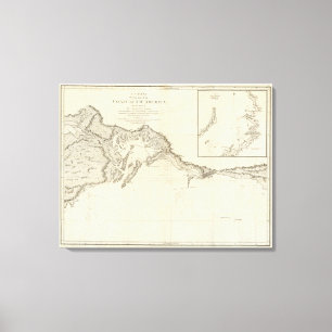 Coast of North West America 6 Canvas Print