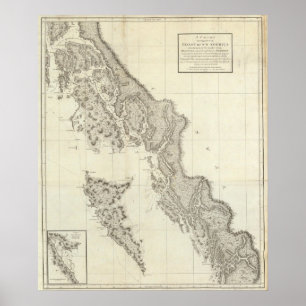 Coast of North West America 7 Poster