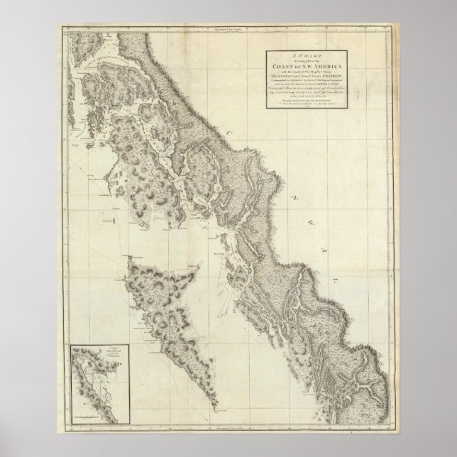 Coast of North West America 7 Poster (Front)
