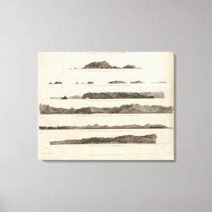 Coast of North West America Canvas Print