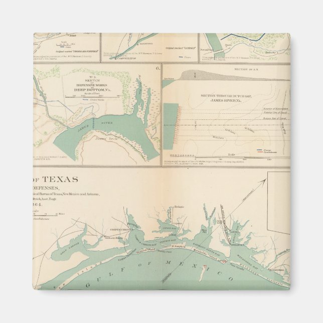 Coast of Texas Magnet (Front)