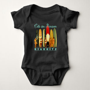 Coast of the Biarritz Basques Baby Bodysuit
