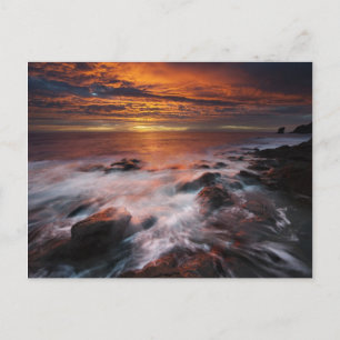 Coast Of The Natural Park Of Cabo De Gata Postcard