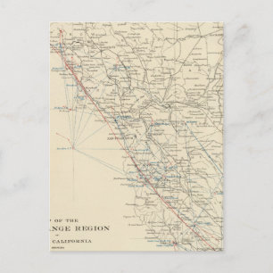 Coast Range Middle California Postcard