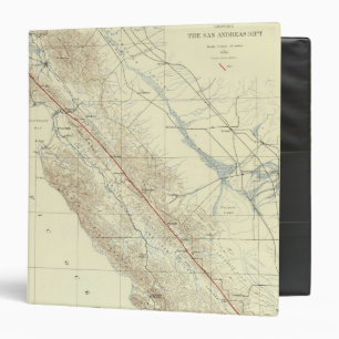 Coast Ranges showing San Andreas Rift Binder