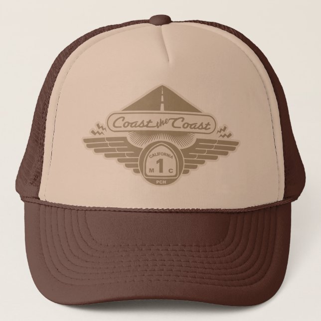 Coast the Coast Trucker Hat (Front)