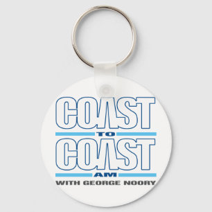 Coast To Coast AM Keychain