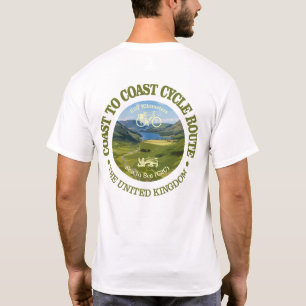 Coast to Coast "C2C" (cycling c) T-Shirt